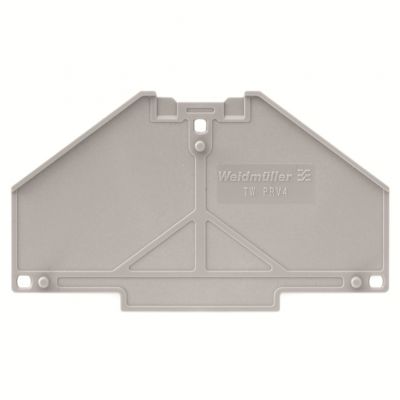 WEIDMULLER TW PRV4 A-D Płyta separacyjna (terminal), opis A-D, poziomo, 70 mm x 41.1 mm, szary 1230070000 /10szt./ (1230070000)